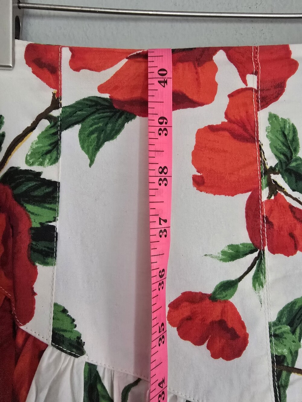 Anthropologie Drop-waist A-line Maxi Skirt, Size 14 - Picture 9 of 12